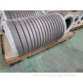 Aluminum cast rotor for large drive motor